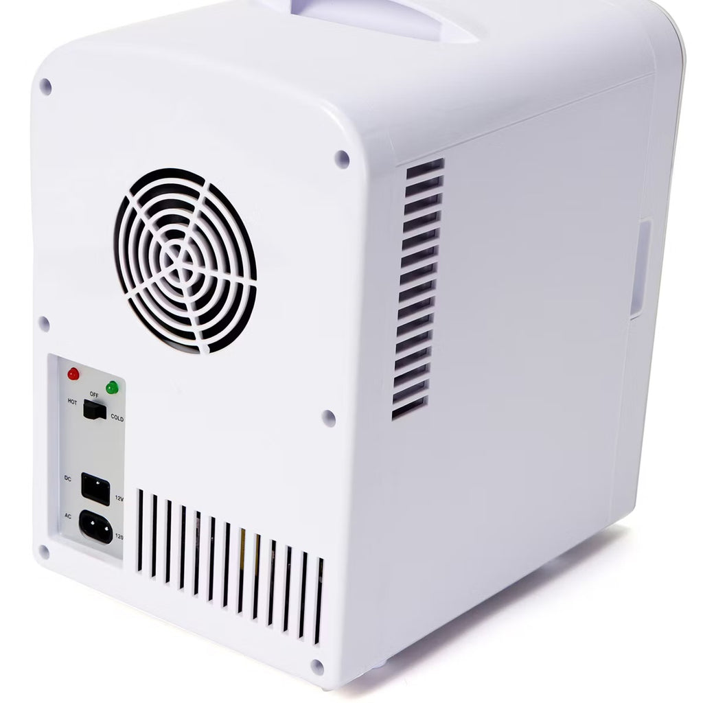 Uber Appliance Personal and Portable Mini Fridge with dry erase board and markers