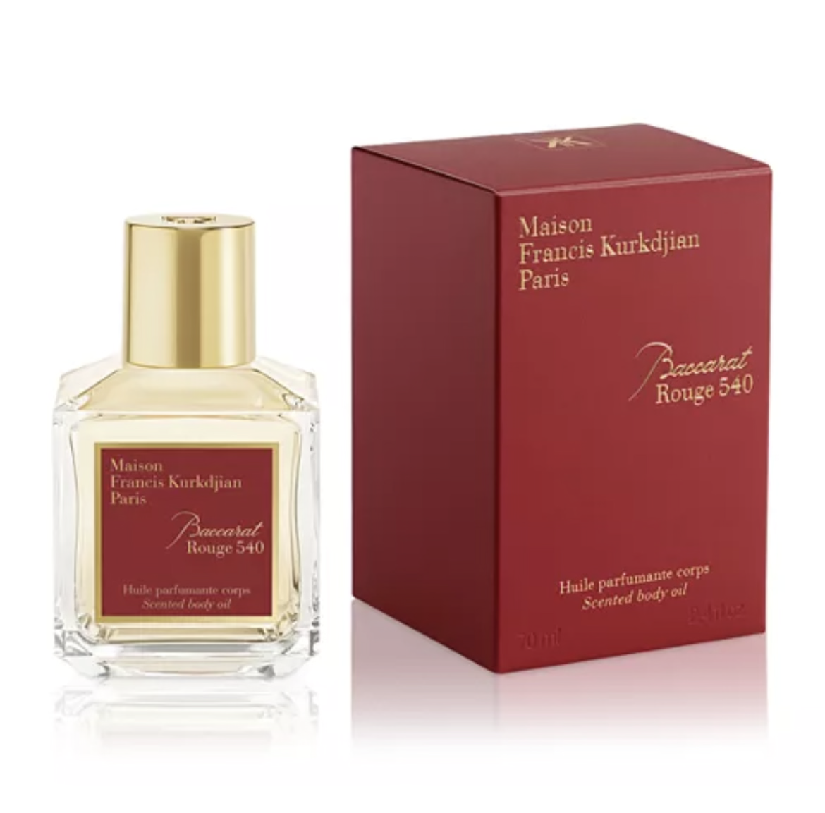Maison Francis Kurkdjian
Baccarat Rouge 540 Scented Body Oil 2.4 oz.