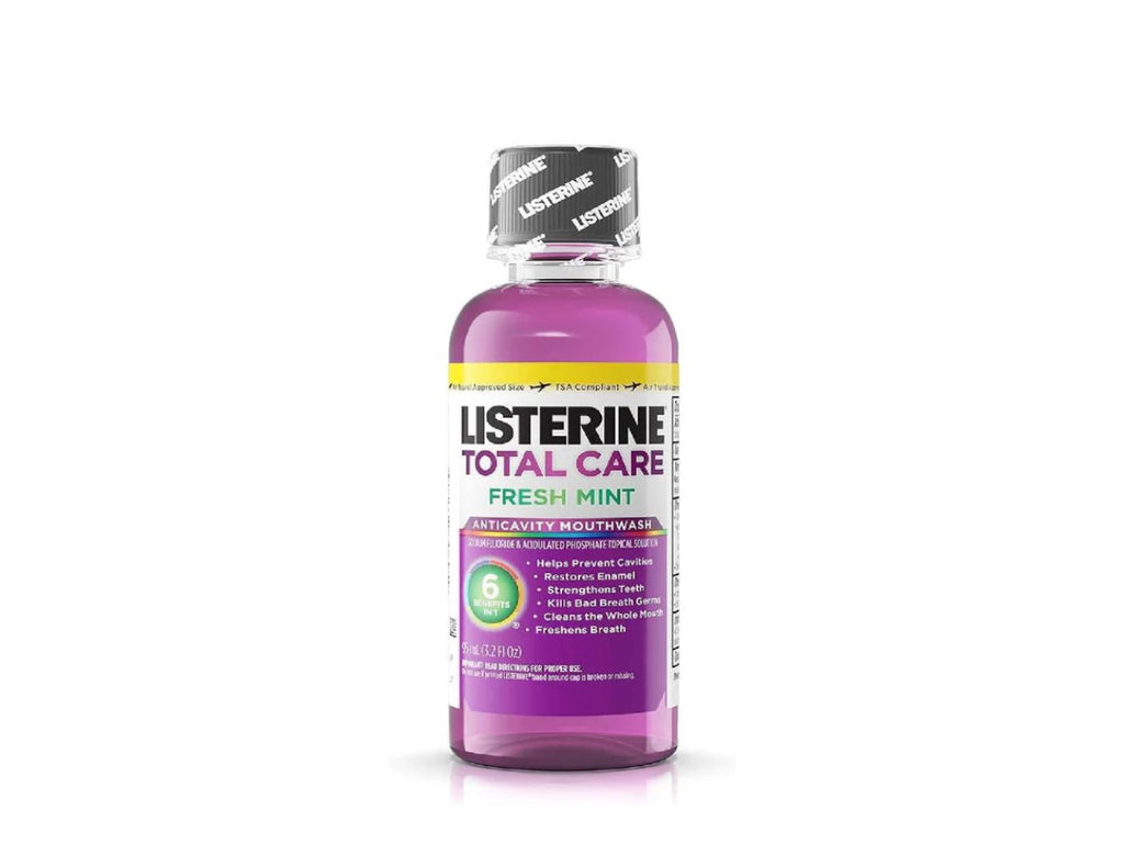 Listerine Fresh Mint Mouthwash - 3.2 oz