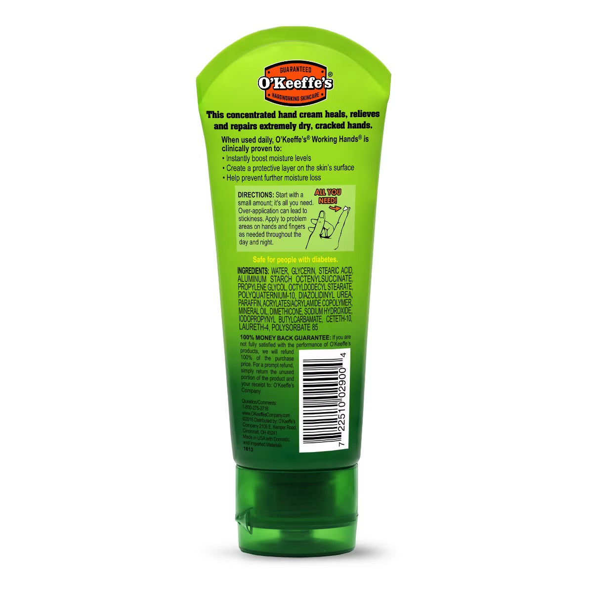 O'Keeffe's Working Hands Hand Cream Unscented - 3oz 12packs