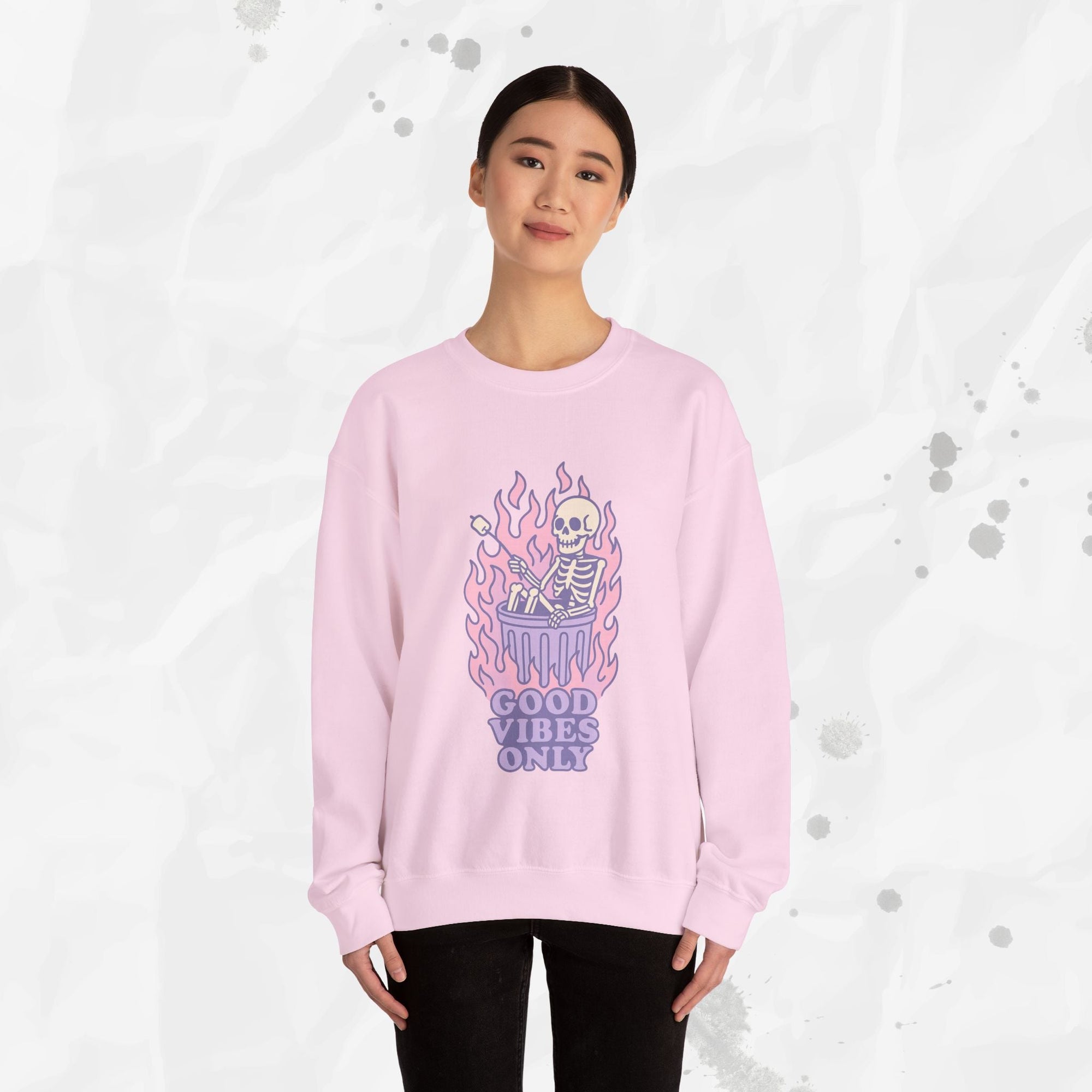 Good Vibes Only - Crewneck Sweatshirt