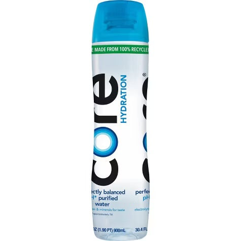 Core Hydration Purified Water - 30.4 fl oz Bottle 12packs