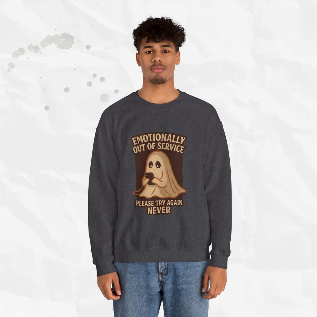 Emotionally Out of Service – Crewneck Sweatshirt