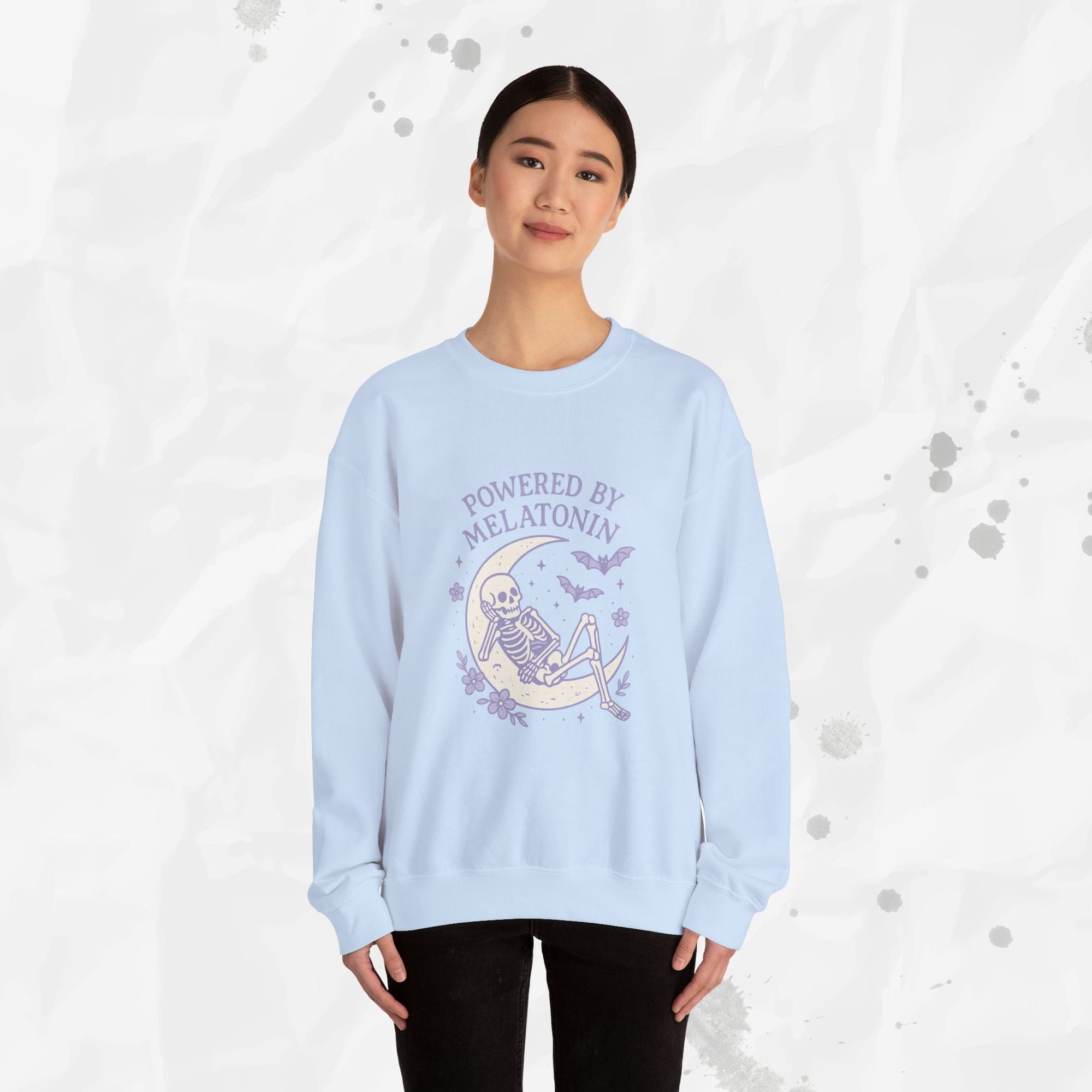 Powered by Melatonin - Crewneck Sweatshirt
