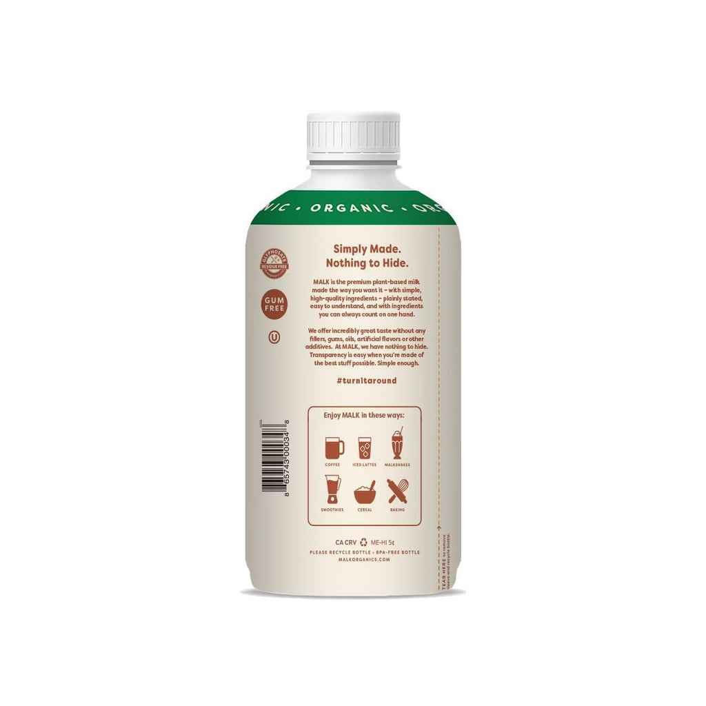 MALK Organics Original Oat Milk - 28 fl oz