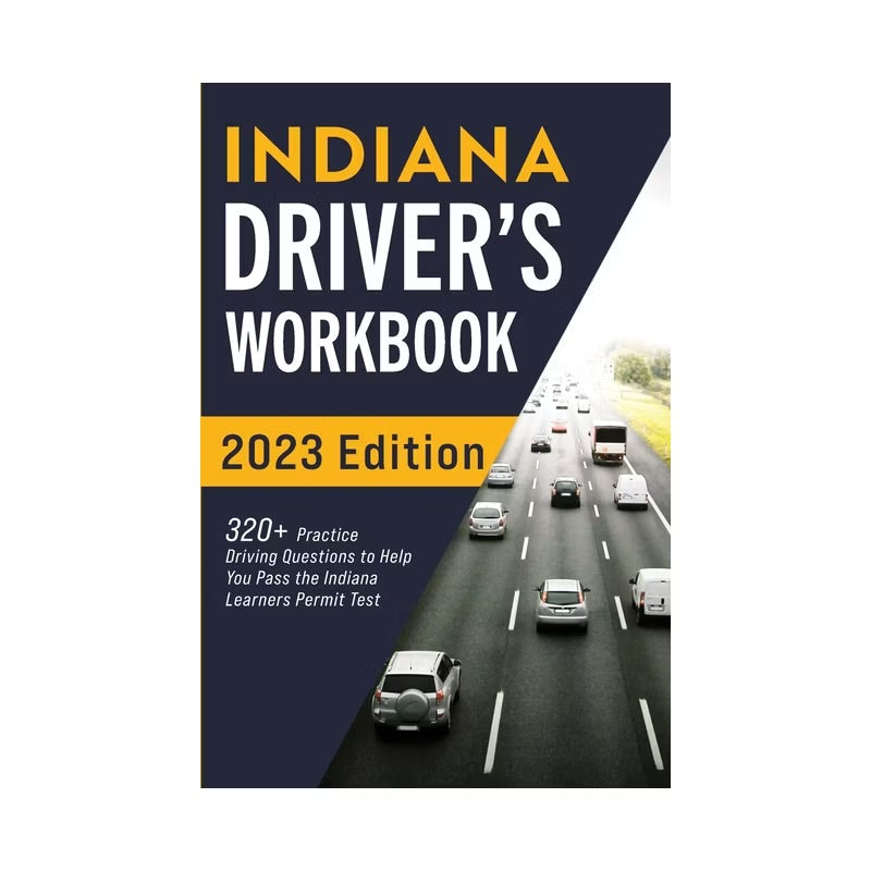 Indiana Driver's Workbook - by Connect Prep (Paperback)