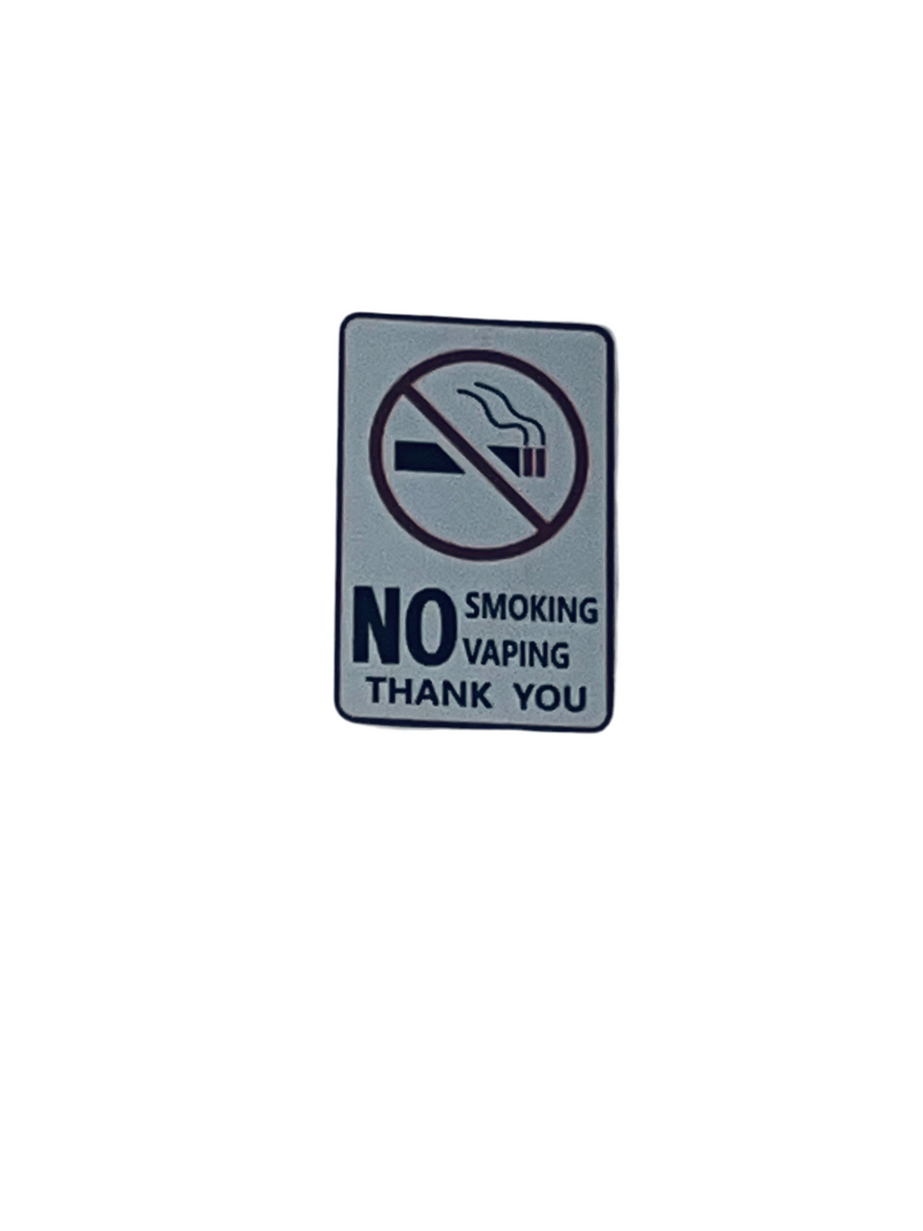 No smoking sign