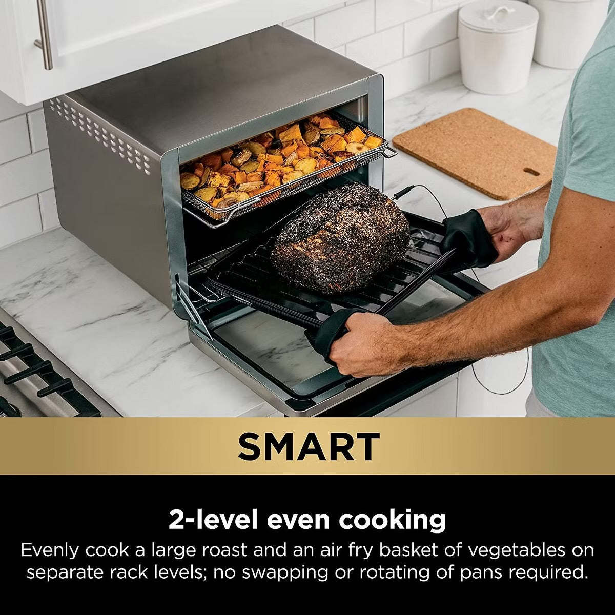 Ninja DT251 Foodi 10-in-1 Smart XL Air Fry Oven - Refurbished