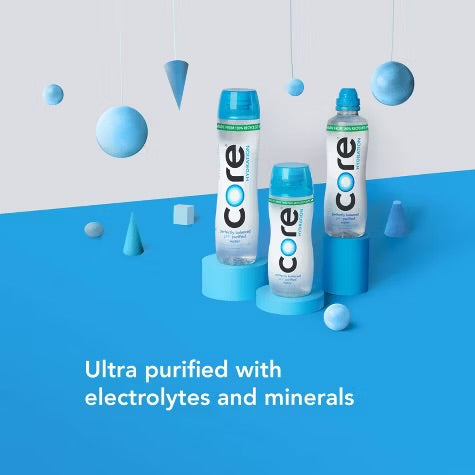 Core Hydration Purified Water - 30.4 fl oz Bottle 12packs