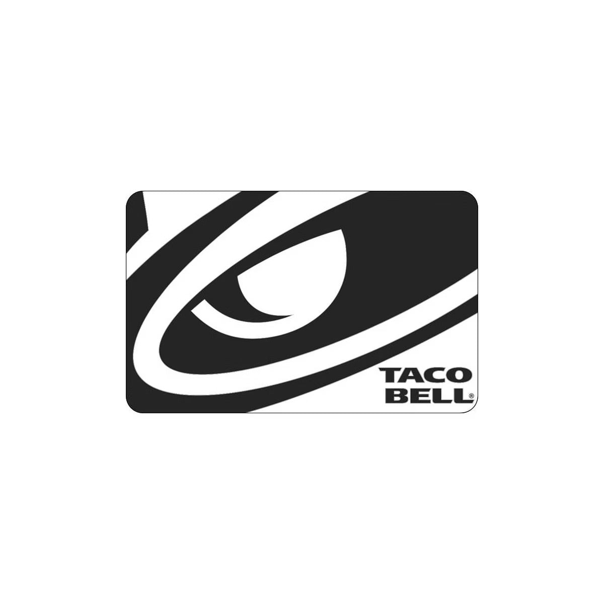 Taco Bell gift card