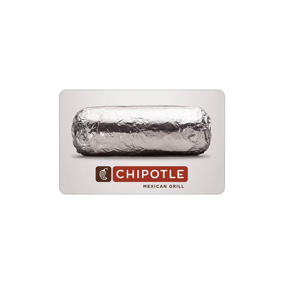 Chipotle Gift Card (Email Delivery)