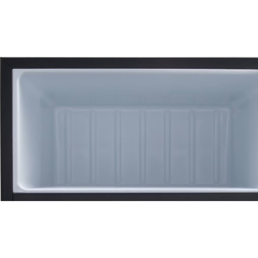 Whirlpool 3.1 Cu. Ft. Mini Refrigerator - Black WH31BKE: Dorm Fridge Freezer Combo, Energy Star, Reversible Door
