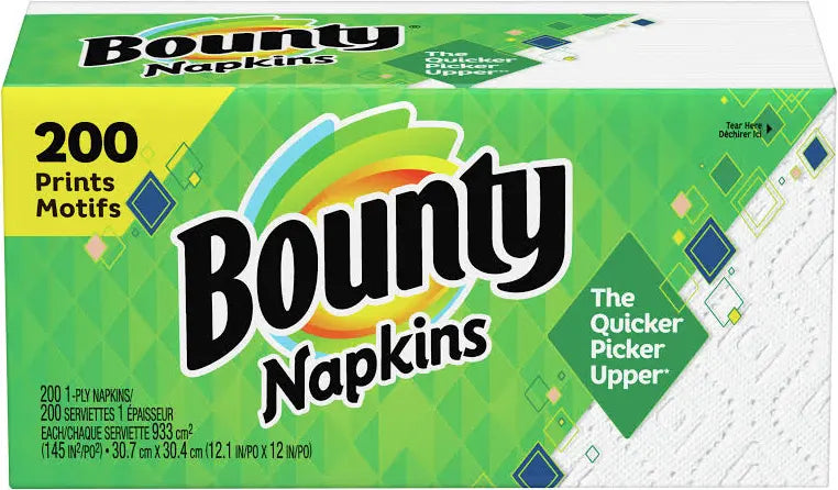 Bounty 1-Ply Quilted Napkins