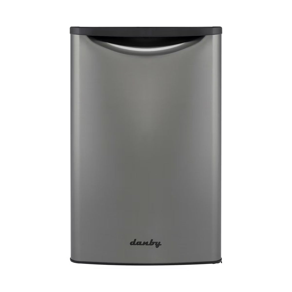 Danby 4.4 cu. ft. Contemporary Classic Compact Refrigerator in Stainless Steel Look