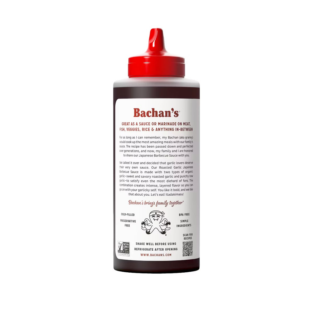 Bachan's Roasted Garlic Japanese BBQ Sauce - 17oz