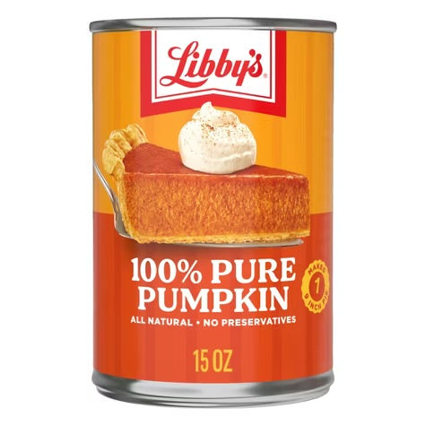 Libby's 100% Pure Pumpkin Puree for Pies