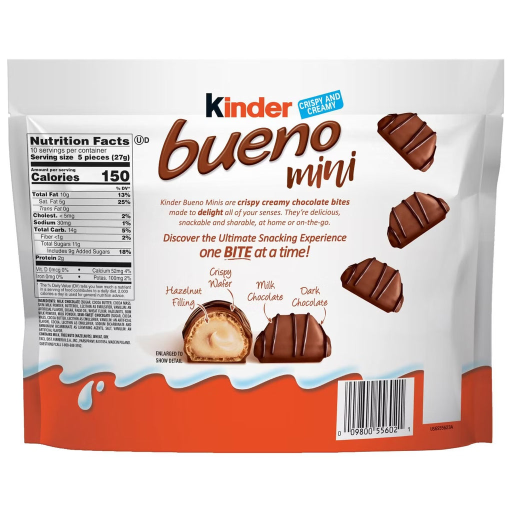 Kinder Bueno Minis Candy Family Pack - 9.5oz