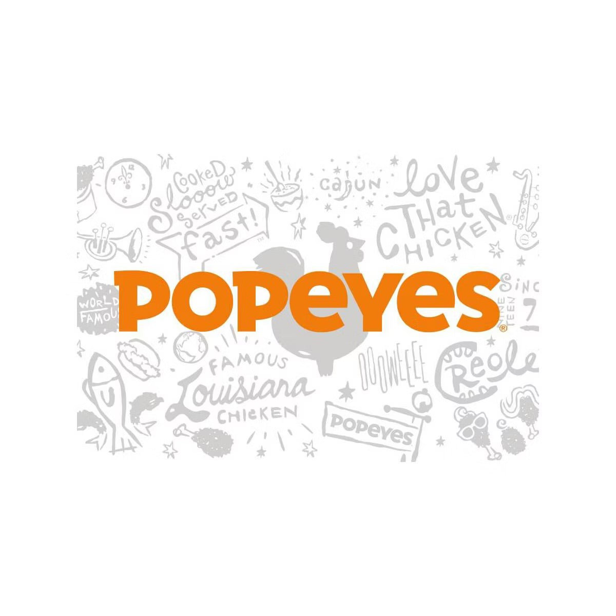 Popeyes Gift Card (Mail Delivery)