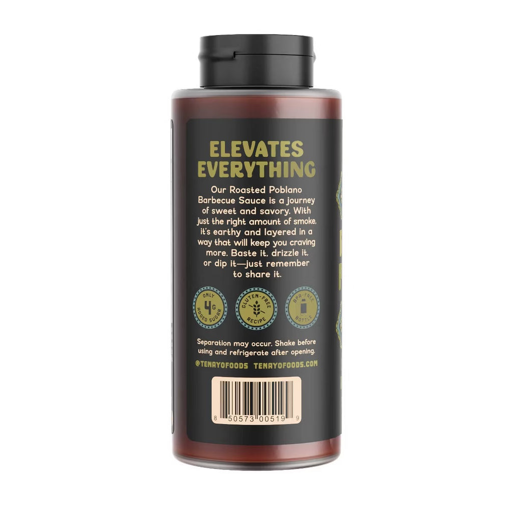 Tenayo Poblano Mexican Style BBQ Sauce - 14.5oz