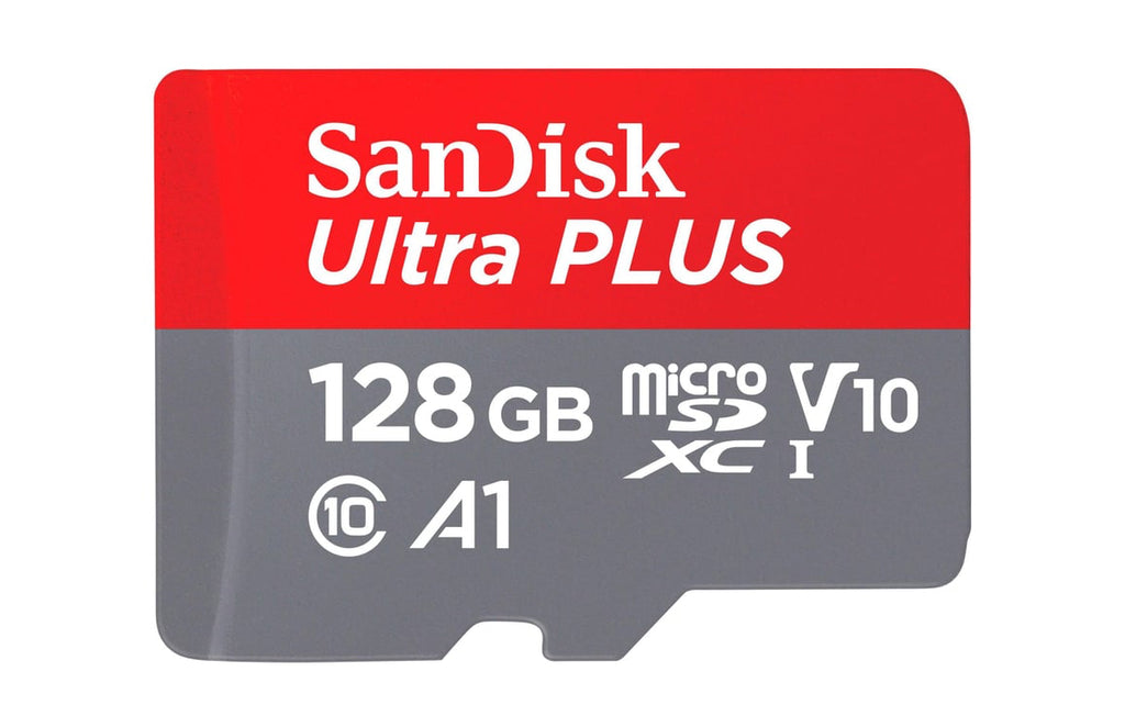 Sandisk -Ultra Plus 128GB microSDXC UHS -I Memory Card
