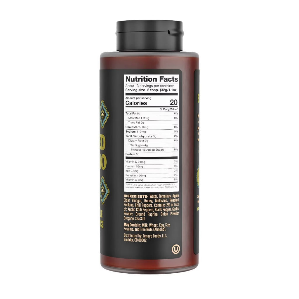 Tenayo Poblano Mexican Style BBQ Sauce - 14.5oz
