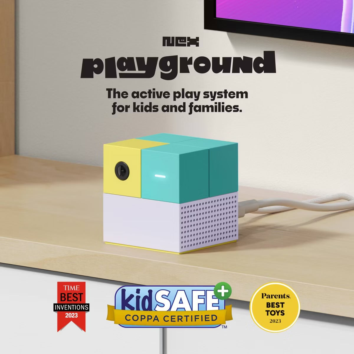Nex Playground - The Active Play System: Wi-Fi, HDMI, Remote Control, Aqua Blue