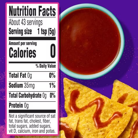 Taco Bell Hot Taco Sauce 7.5oz