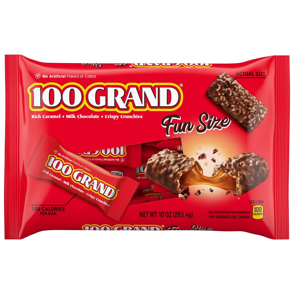 100 Grand Fun Size Chocolate Candy - 10oz