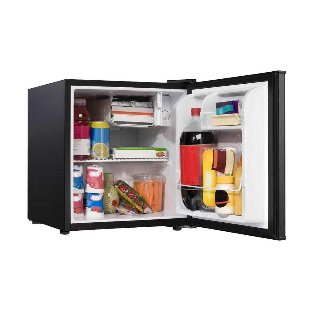 Kenmore 1.7 cu-ft Refrigerator - Black: Compact Dorm Fridge, Energy Star, Reversible Door, Adjustable Thermostat