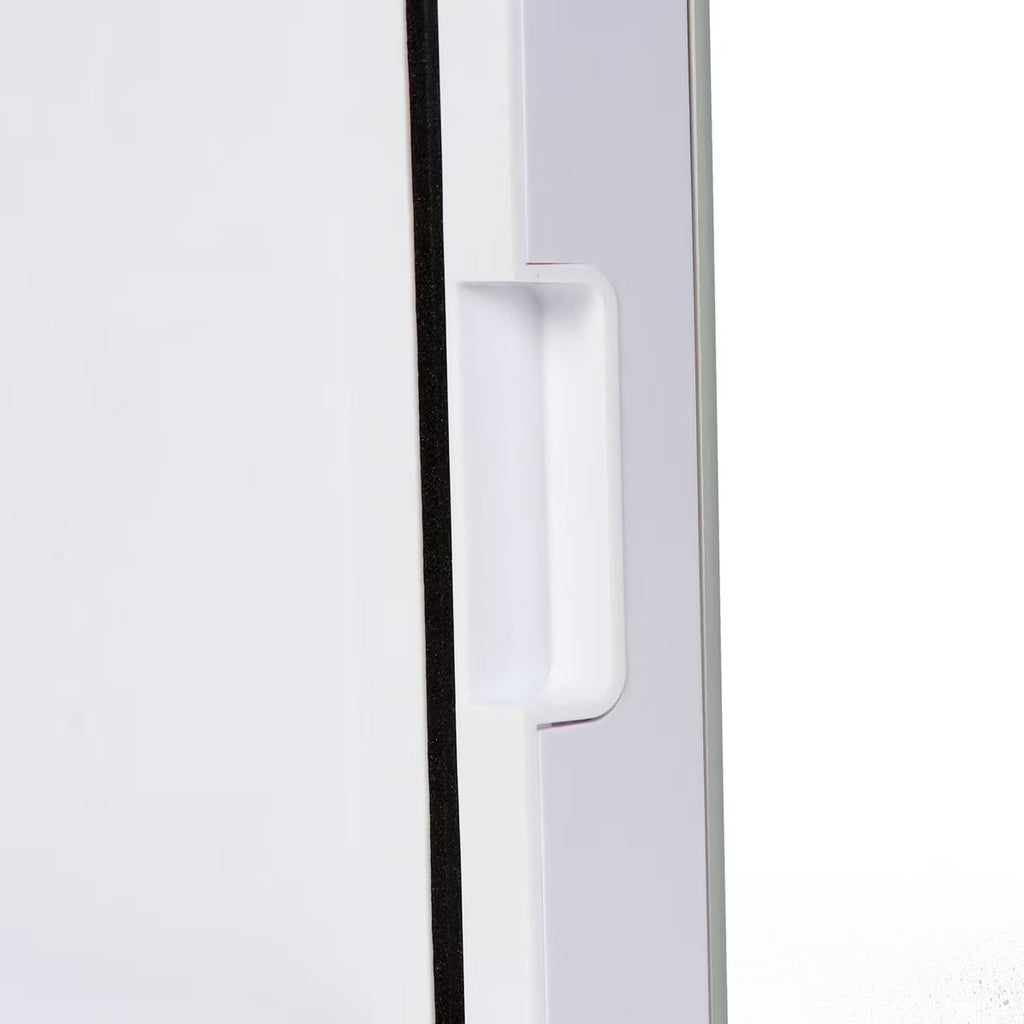 Uber Appliance Personal and Portable Mini Fridge with dry erase board and markers