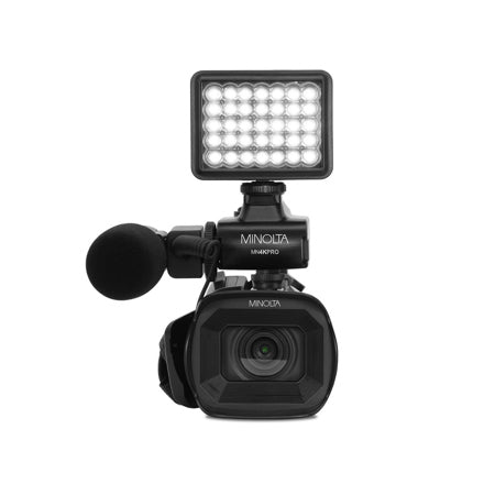 Minolta MN4KPRO 64MP 4K Ultra HD Autofocus Pro Camcorder Kit
