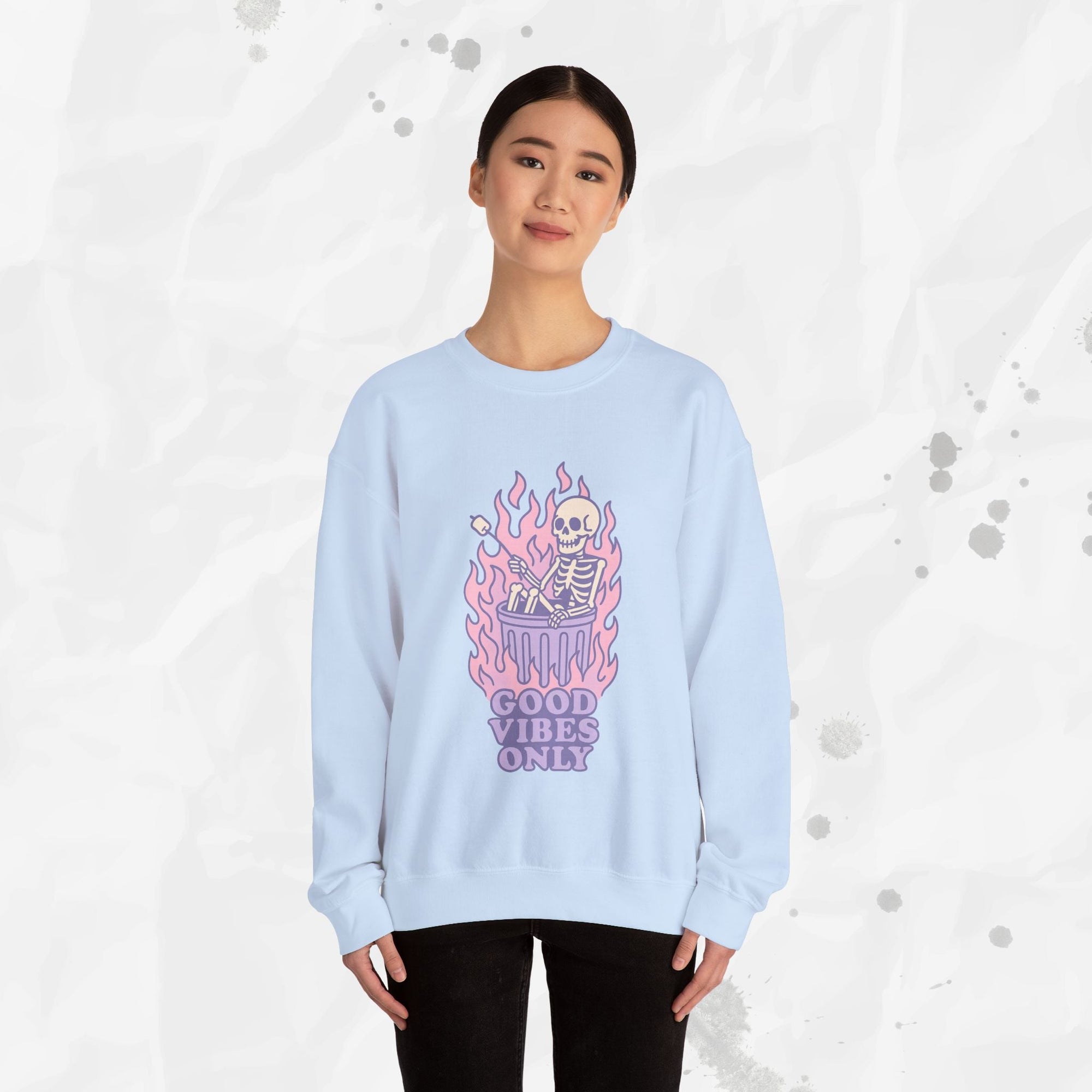 Good Vibes Only - Crewneck Sweatshirt