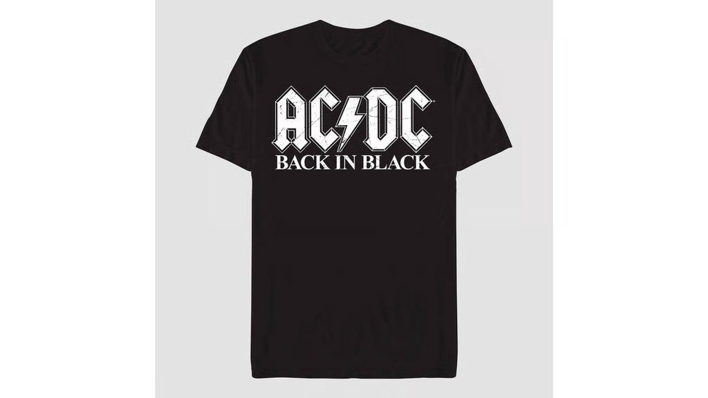 Men's Epic Rights ACDC Short Sleeve Graphic T-Shirt - Black M