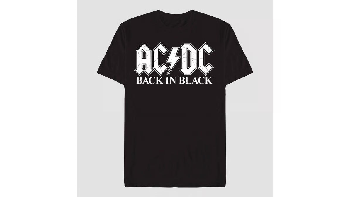Men's Epic Rights ACDC Short Sleeve Graphic T-Shirt - Black M