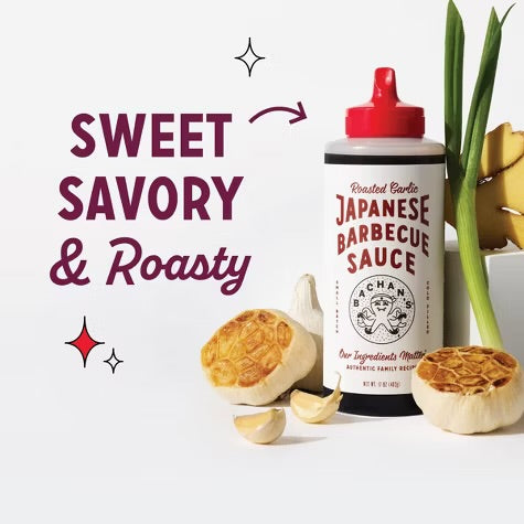 Bachan's Roasted Garlic Japanese BBQ Sauce - 17oz