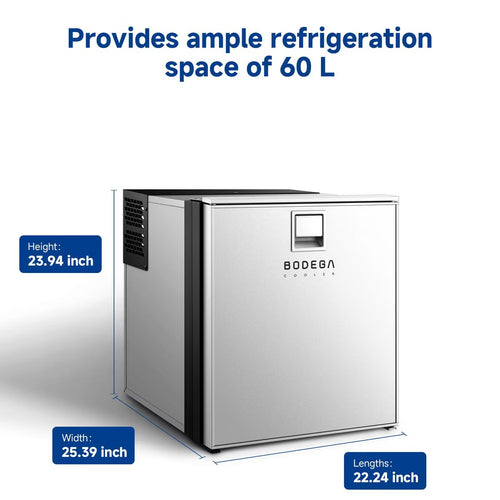 110L RV Portable Refrigerator and Freezer,Dual Modes Fast Cooling Compressor Fridge with Anti-Shock & Shake,Mini Car Fridge for Camping,Trips,Travel