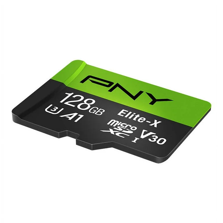 PNY 128GB Elite-X Class 10 U3 microSD Flash Memory Card
