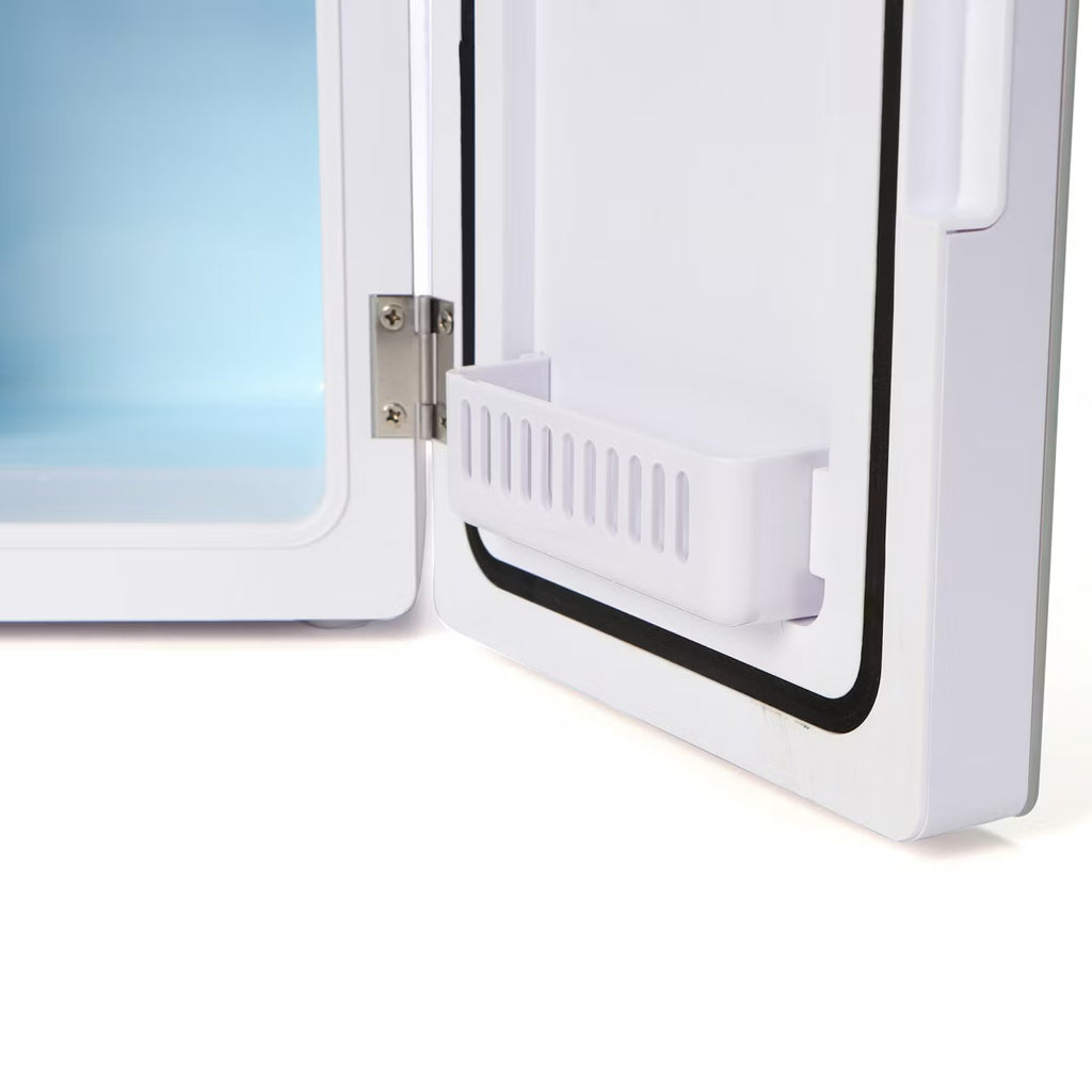 Uber Appliance Personal and Portable Mini Fridge with dry erase board and markers