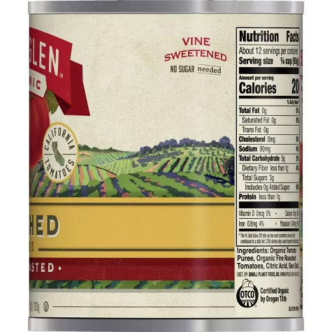 Muir Glen Fire Roasted Crushed - 28oz