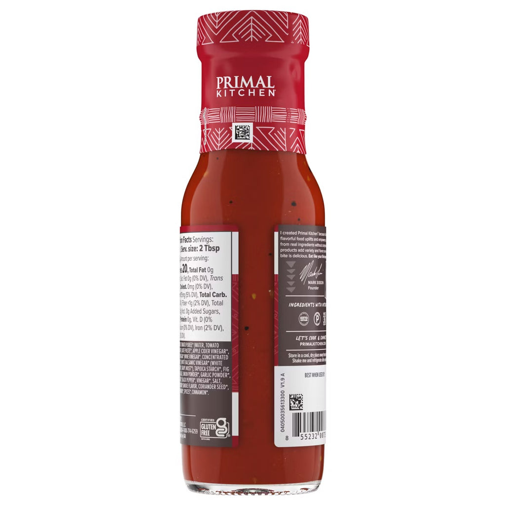 Primal Kitchen Organic and Unsweetened Classic BBQ Sauce - 8.5oz