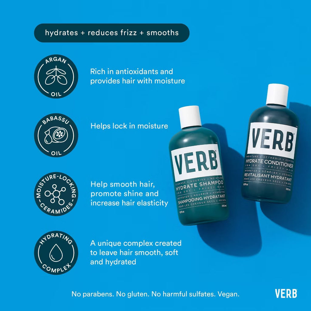VERB Hydrating Shampoo Reformulation - 12oz - Ulta Beauty