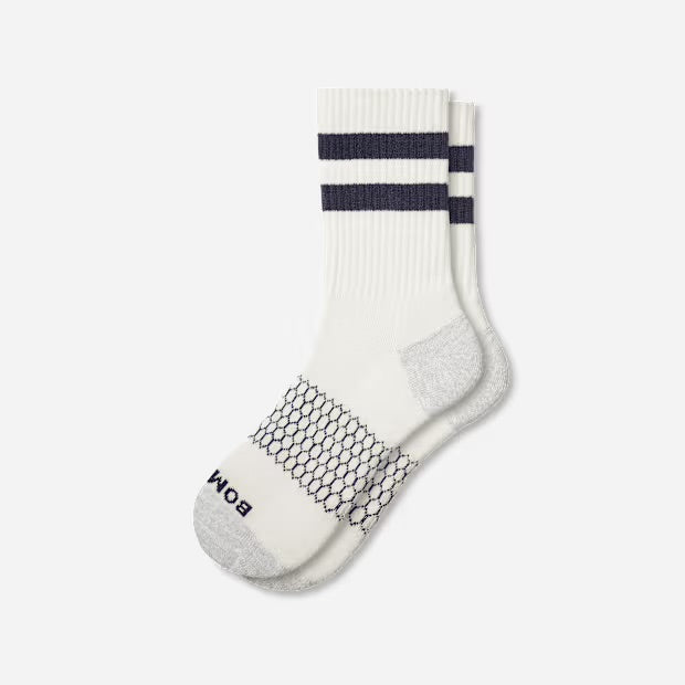 Men's Vintage Stripes Half Calf Socks