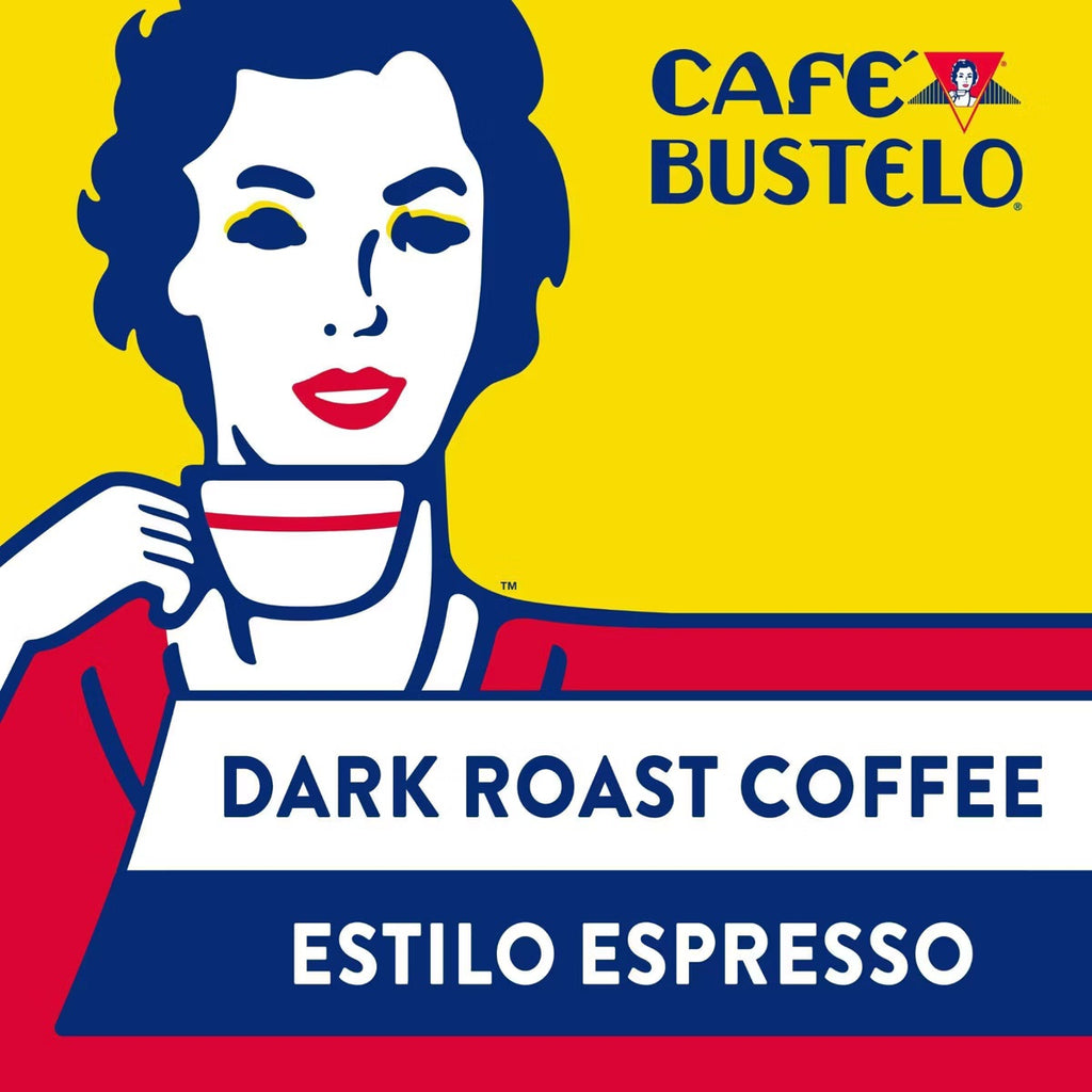 Cafe Bustelo Espresso Dark Roast Ground Coffee