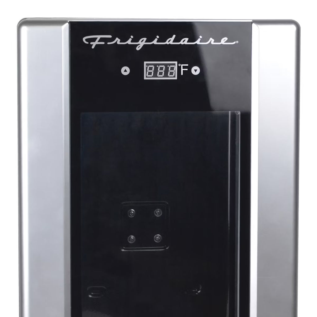 Frigidaire® 12.68-Qt./18-Cans/4-Wine-Bottles 40-Watt Retro Beverage Fridge with Temperature Control in Silver