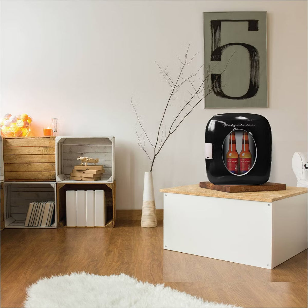 Frigidaire 12 Can Retro Beverage Countertop Mini Refrigerator