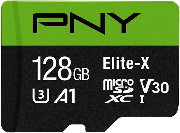 PNY 128GB Elite-X Class 10 U3 microSD Flash Memory Card