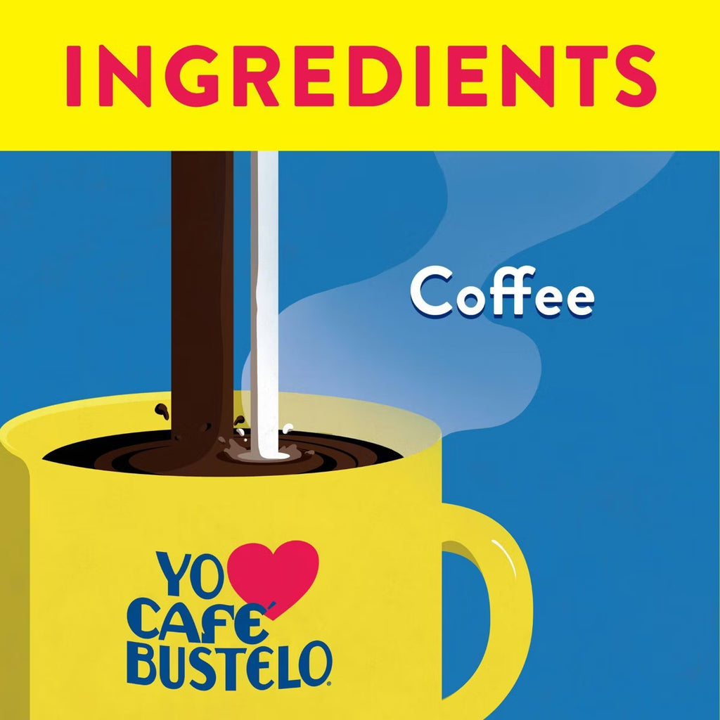 Cafe Bustelo Espresso Dark Roast Ground Coffee