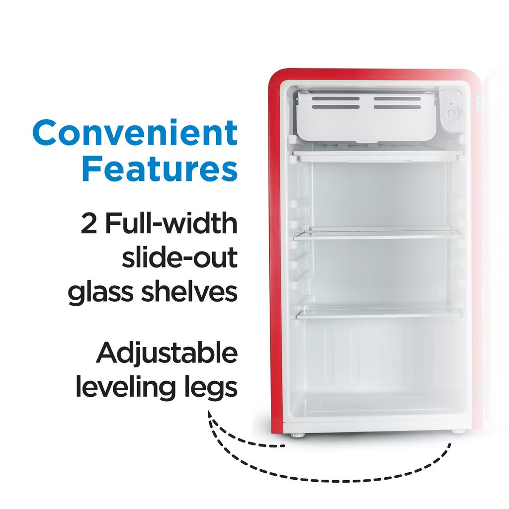 COMMERCIAL COOL Retro Refrigerator 3.2 Cu. Ft.