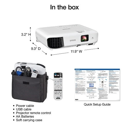 Epson EX3280 3LCD XGA Projector