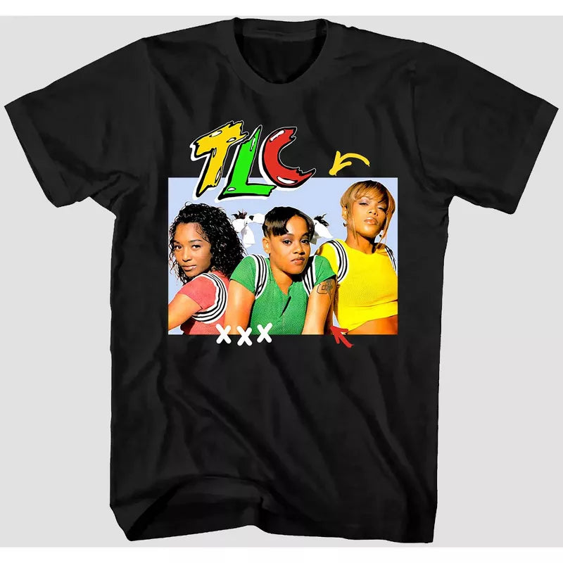 Men's TLC Short Sleeve Graphic T-Shirt - Black